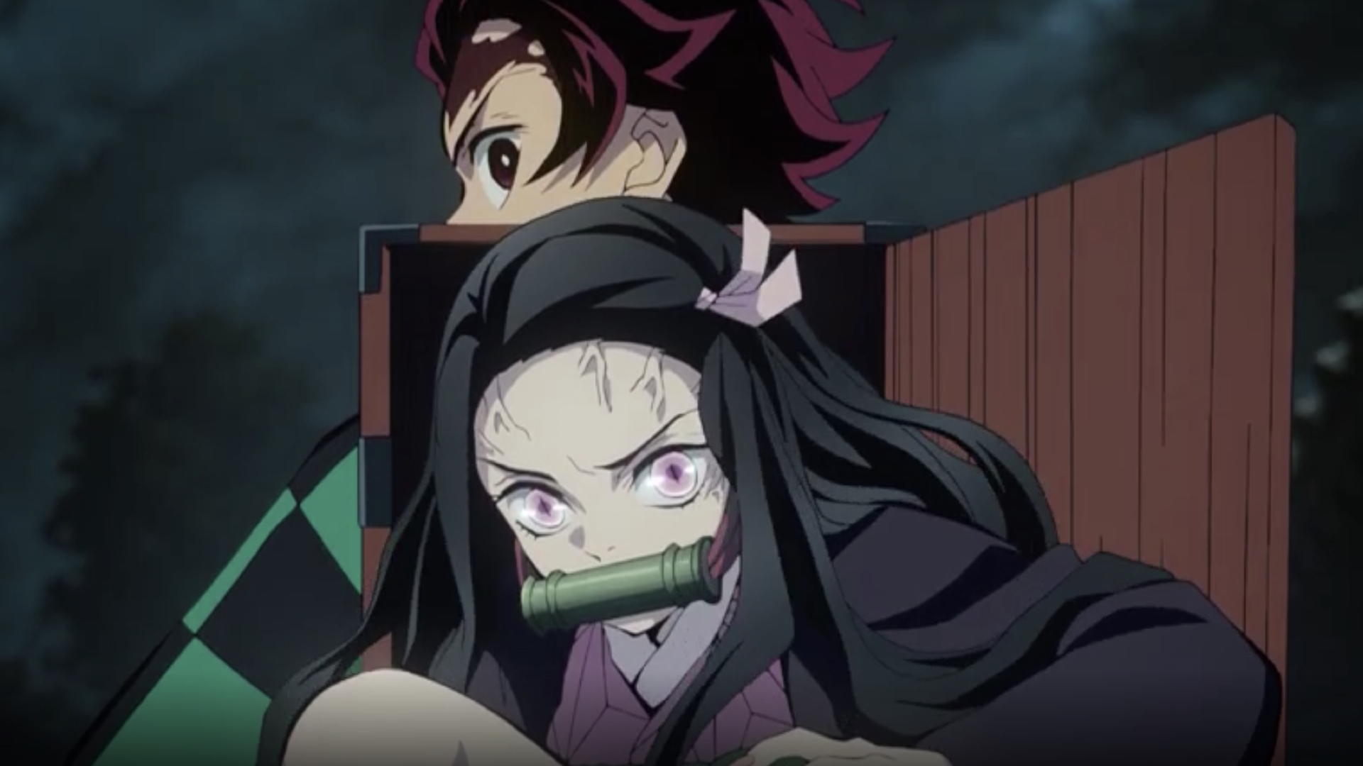 Demon slayer ferro no remendo kamado tanjiro kamado nezuko