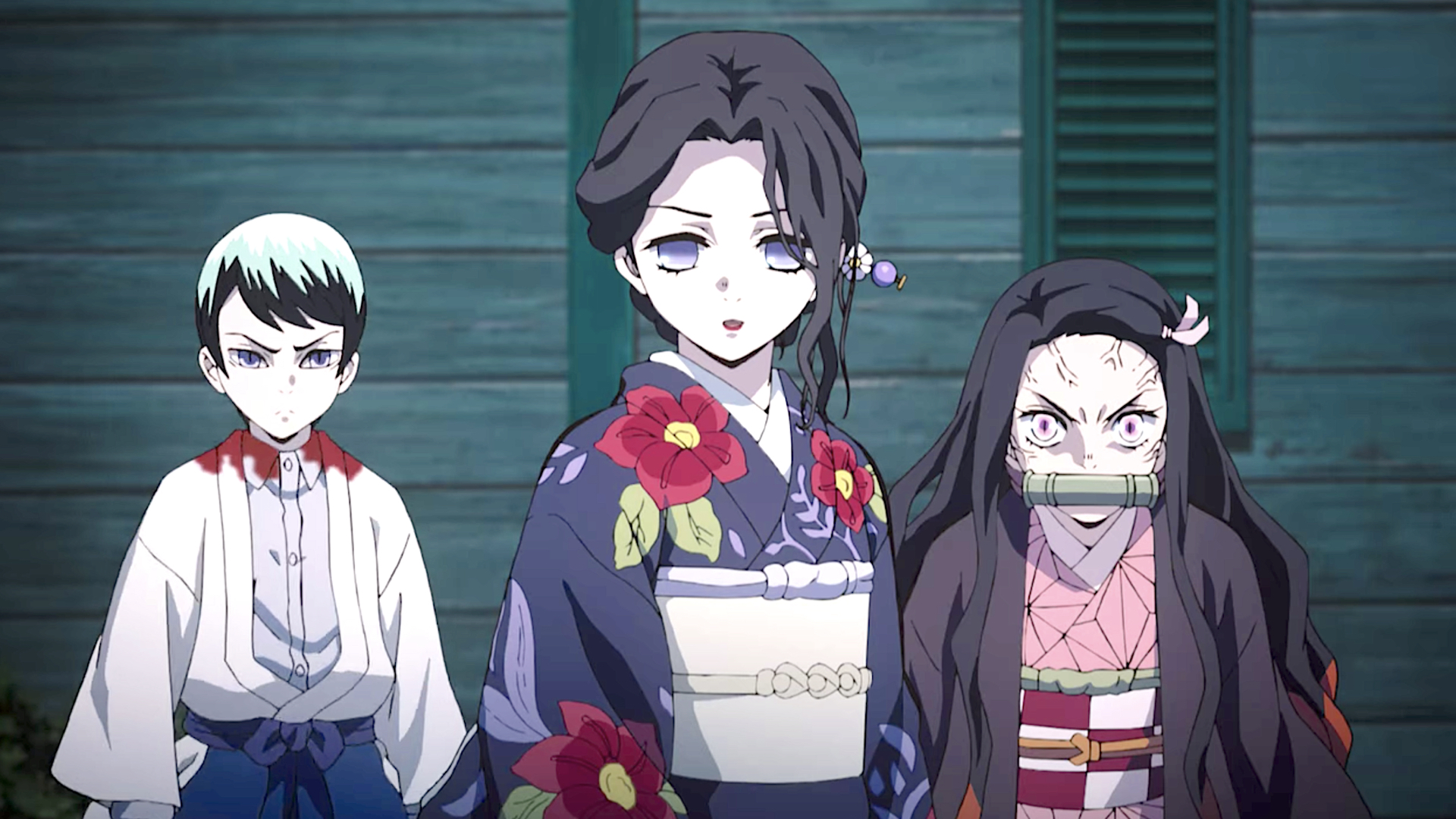 Yushiro, Tamayo, and Nezuko