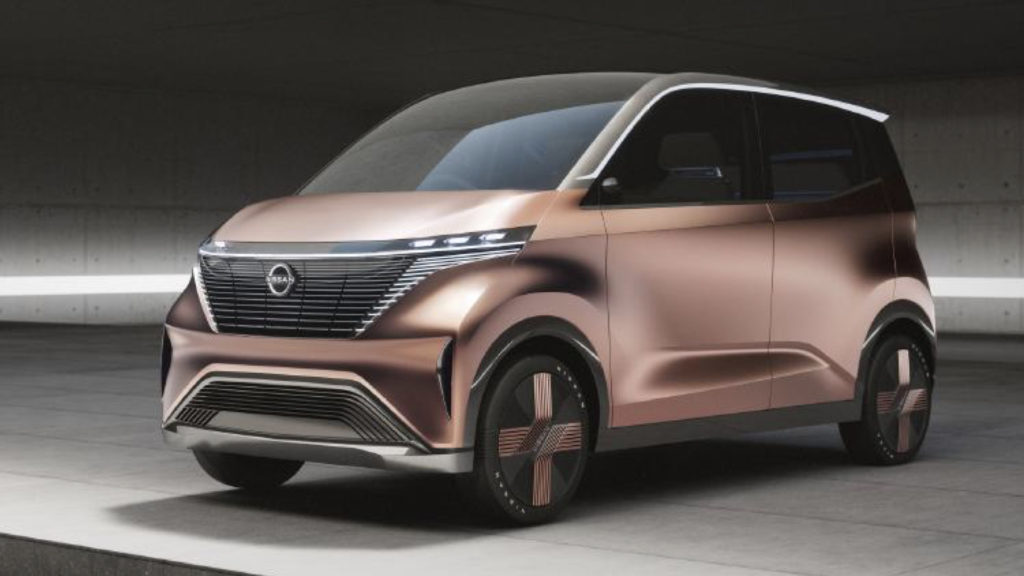 Nissan shows tiny electric concept vehicle