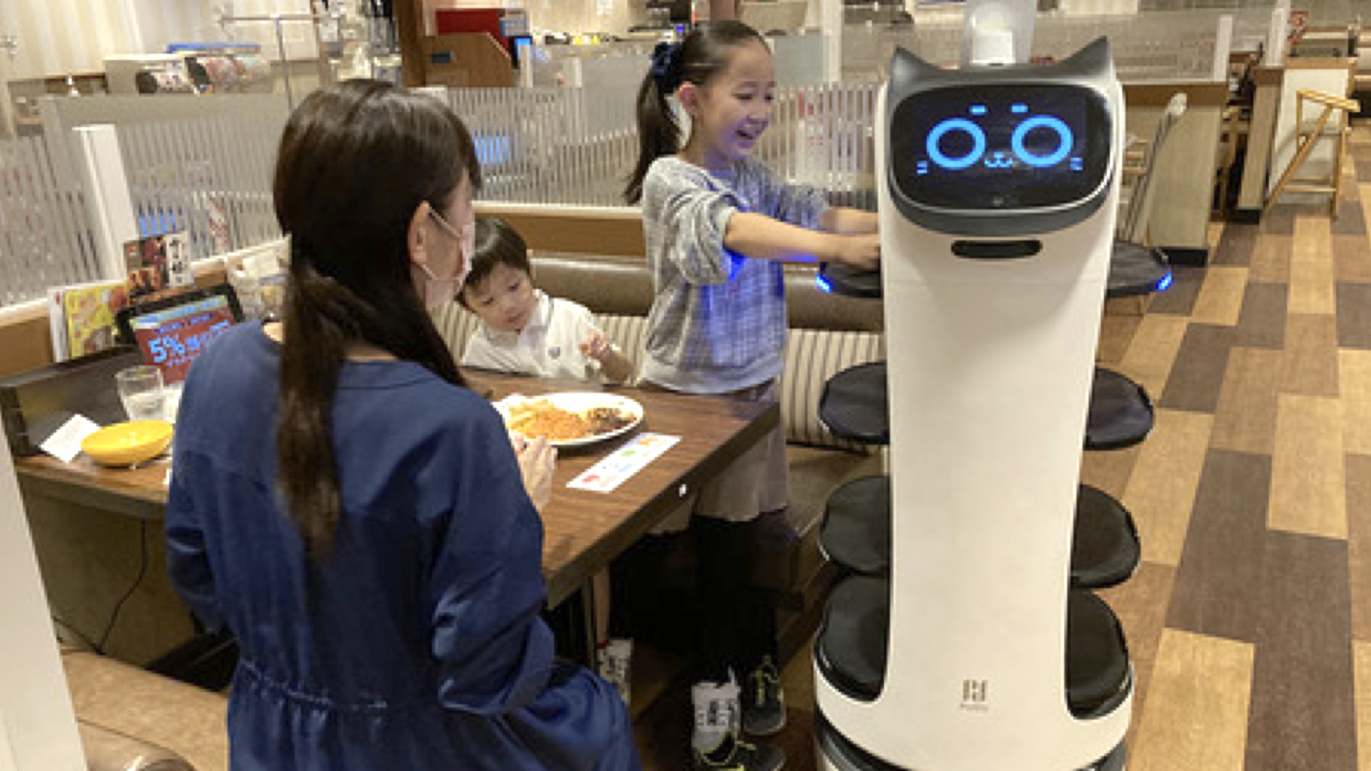 Robot Servers at Restaurants